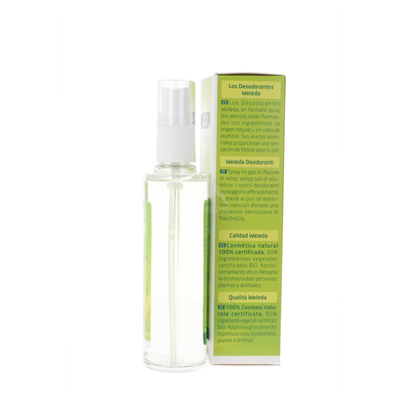 Deodorante spray al limone