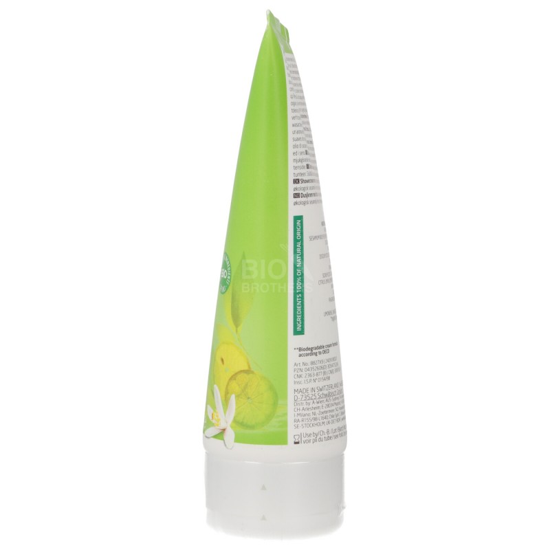 Doccia cremosa al limone