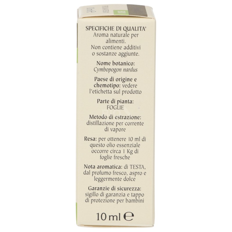 Olio essenziale di Citronella
