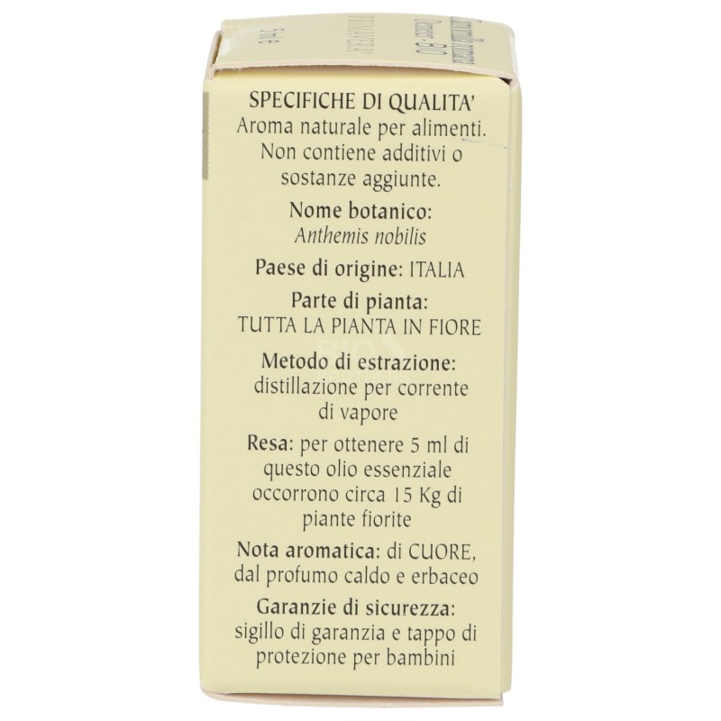 Olio essenziale di Camomilla Romana