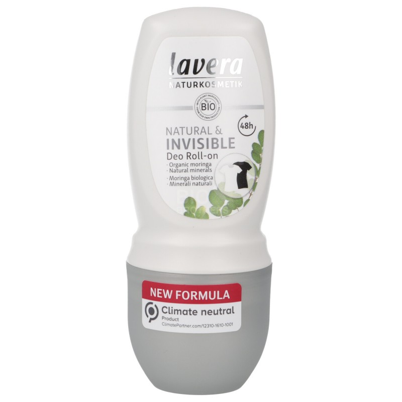 Deo roll-on natural & invisible