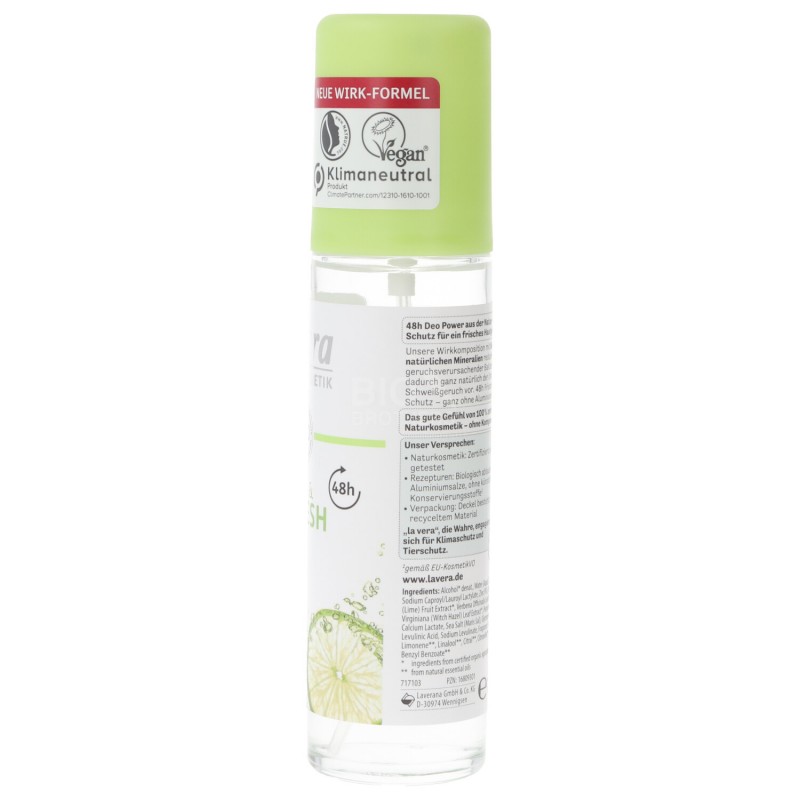 Deodorante spray al Lime
