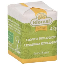 Lievito fresco biologico in cubetti