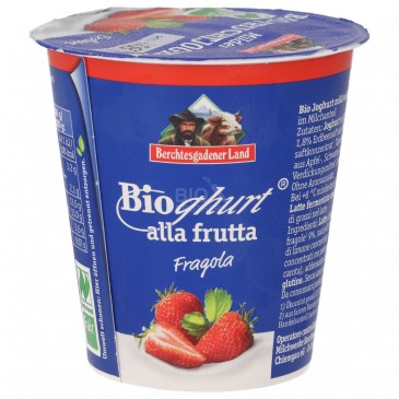Yogurt bio alla fragola Yogurt bio alla fragola
