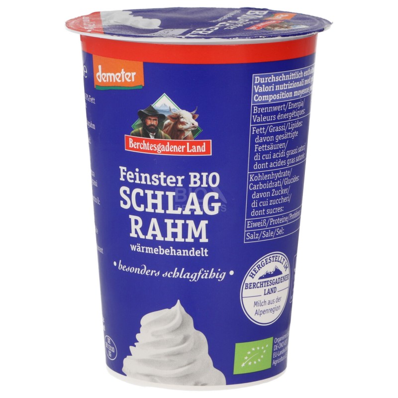 Panna bio fresca da montare