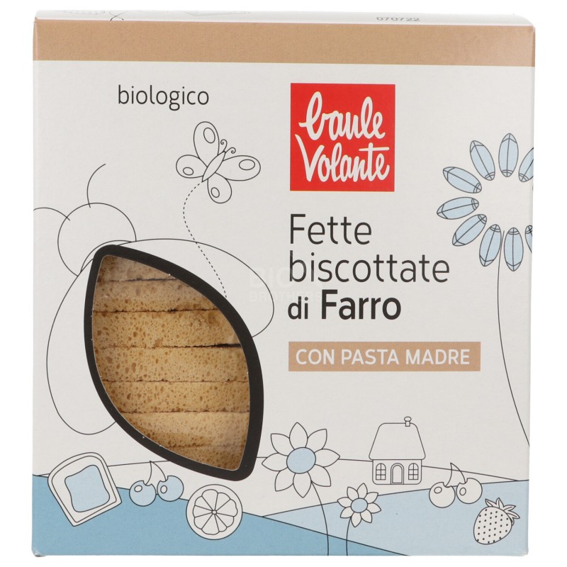 FETTE BISC. FARRO B.CO 300GR BAULE