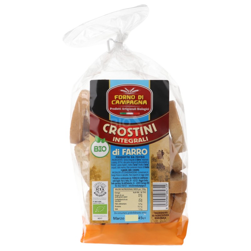 CROSTINI FARRO 200G FORNO CAMPAGNA 