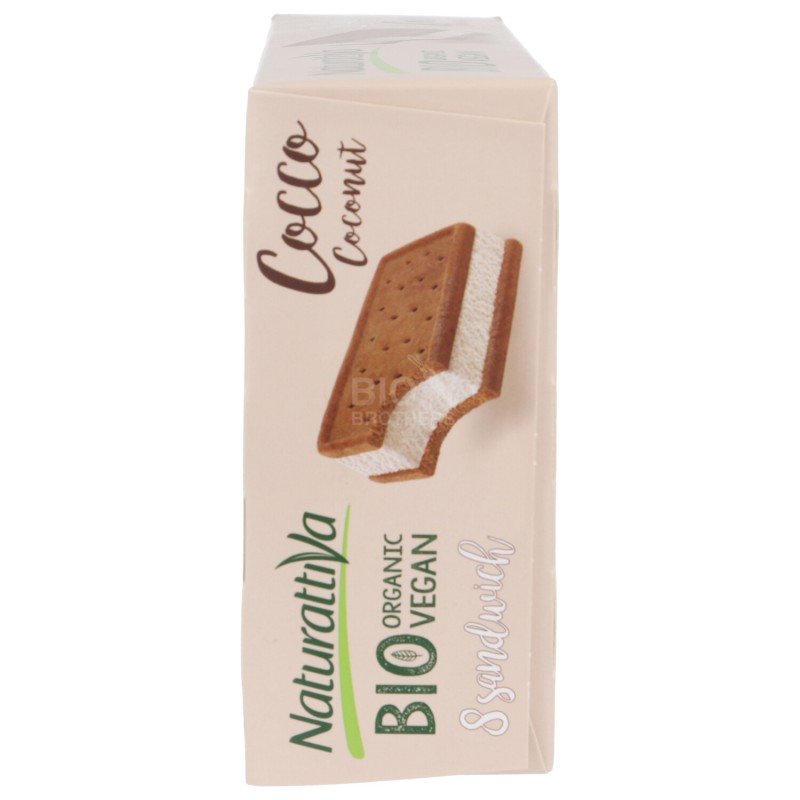 BISCOTTO GELATO AL COCCO 8X40GR NATURATT.