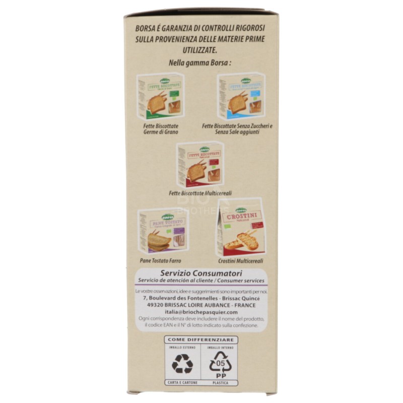 FETTE BISC. FARRO INTEGR. 300GR BORSA