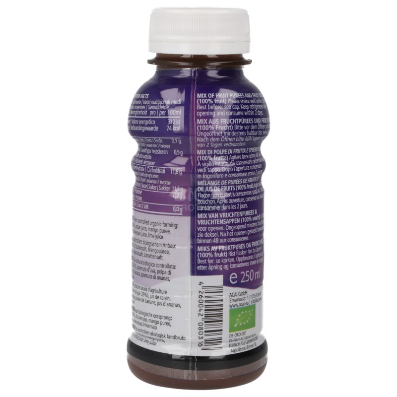 ACAI POLPA E SUCCO 250ML ACAI