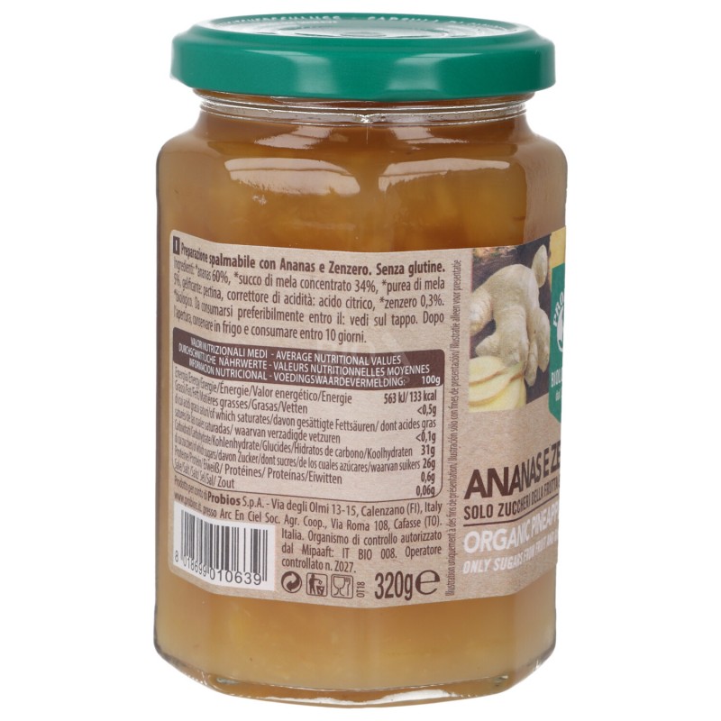 COMP. ANANAS ZENZ. 320GR PROBIOS