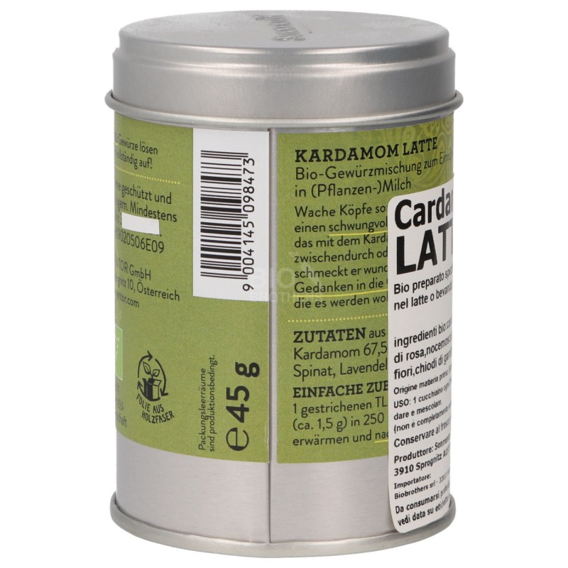 CARDAMOM-LATTE BARATT. 45G SNN