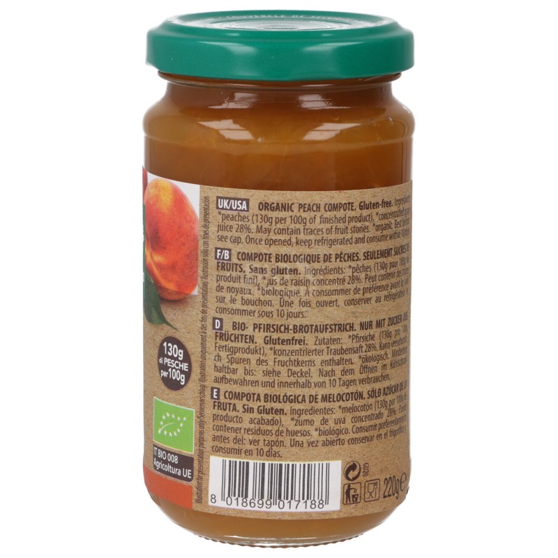 COMPOSTA PESCA ITALIANA 220G PROBIOS