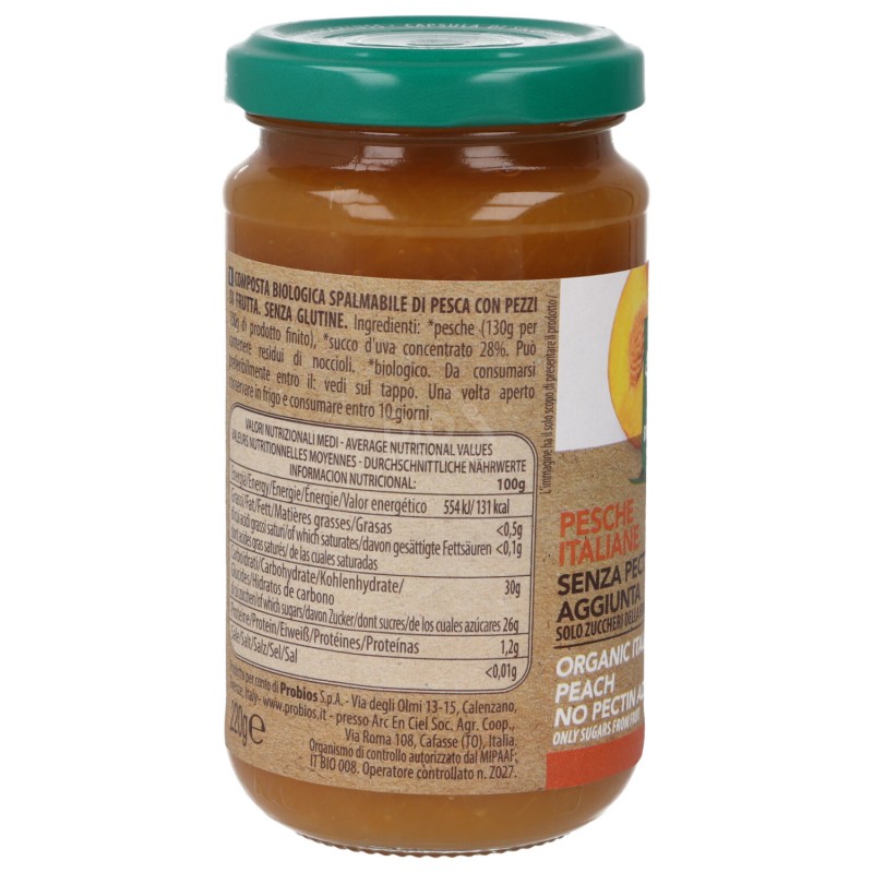 COMPOSTA PESCA ITALIANA 220G PROBIOS