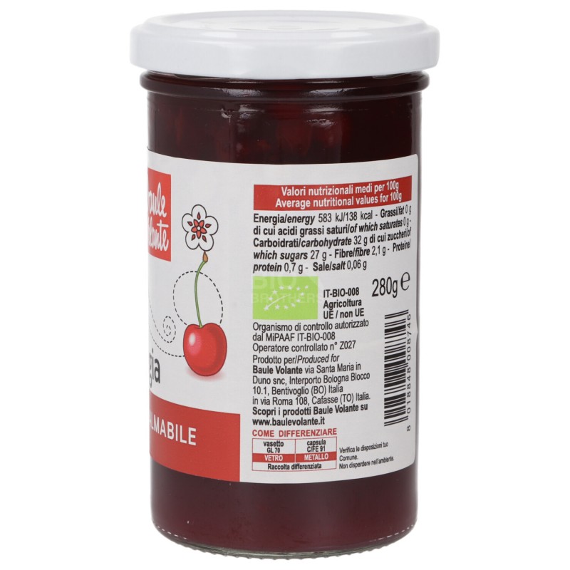 FRUTTA SPAL. CILIEGIE 280GR BAULE
