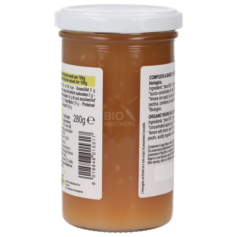 FRUTTA SPAL. PERE LIMONI 290G BAULE