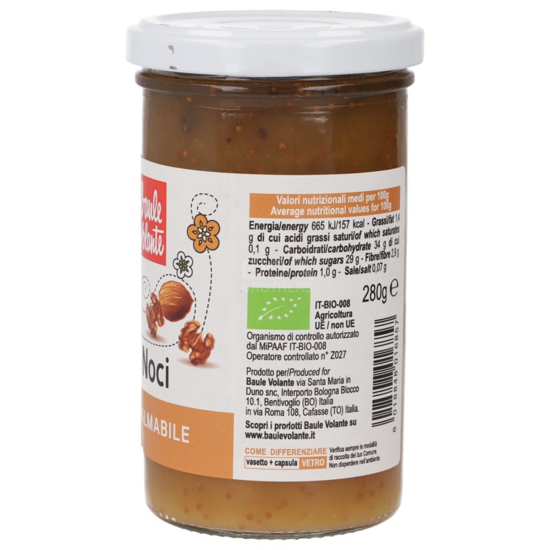 FRUTTA SPALM. FICHI NOCI 280G BAULE