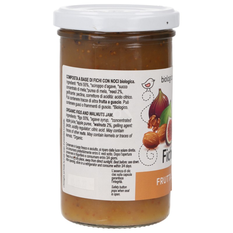 FRUTTA SPALM. FICHI NOCI 280G BAULE