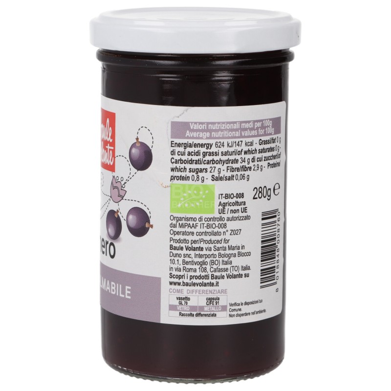 FRUTTA SPAL. RIBES NERO 280GR BAULE