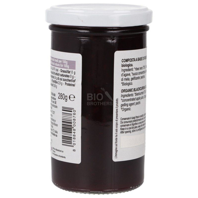 FRUTTA SPAL. RIBES NERO 280GR BAULE