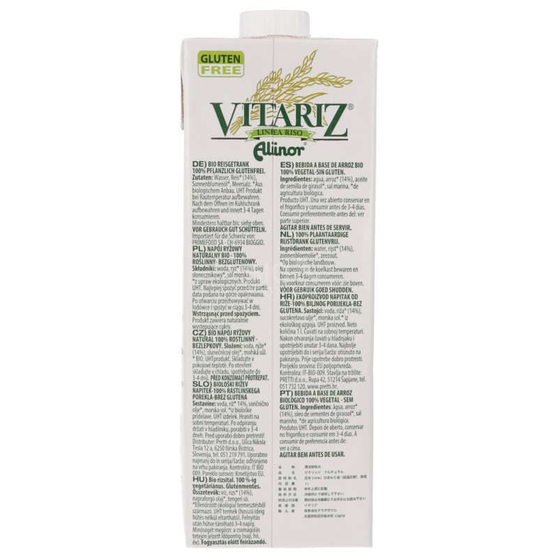 Bevanda di riso 100% vegetale