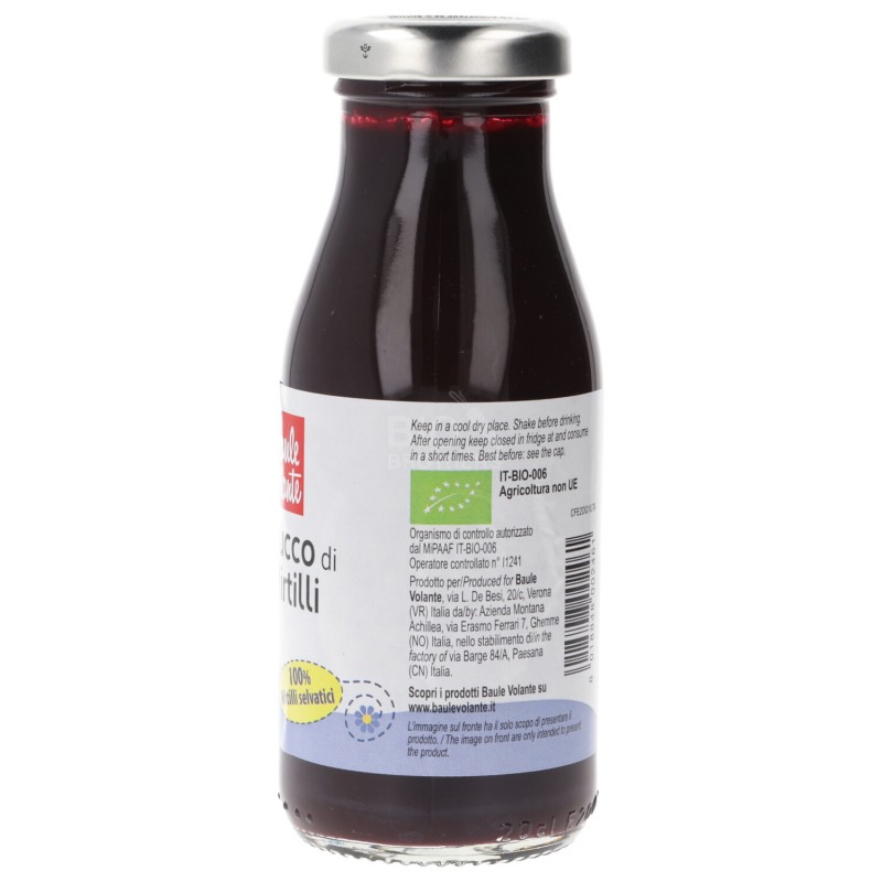 SUCCO MIRTILLO 200ML BAULE