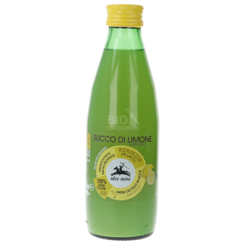 SUCCO DI LIMONE 250ML ALCE NERO