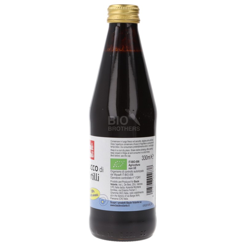 SUCCO MIRTILLO 330ML BAULE 