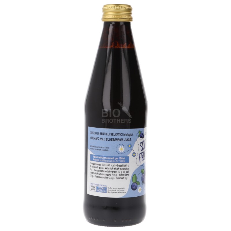 SUCCO MIRTILLO 330ML BAULE 