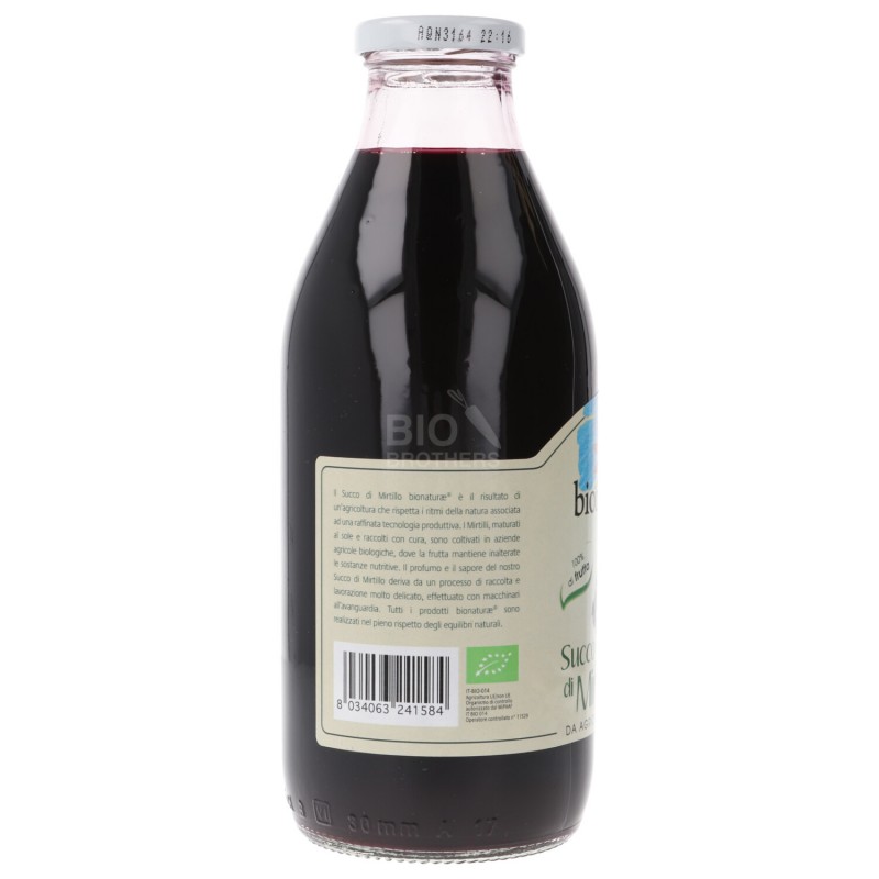 SUCCO MIRT. 100% 750ML BIONATURAE 