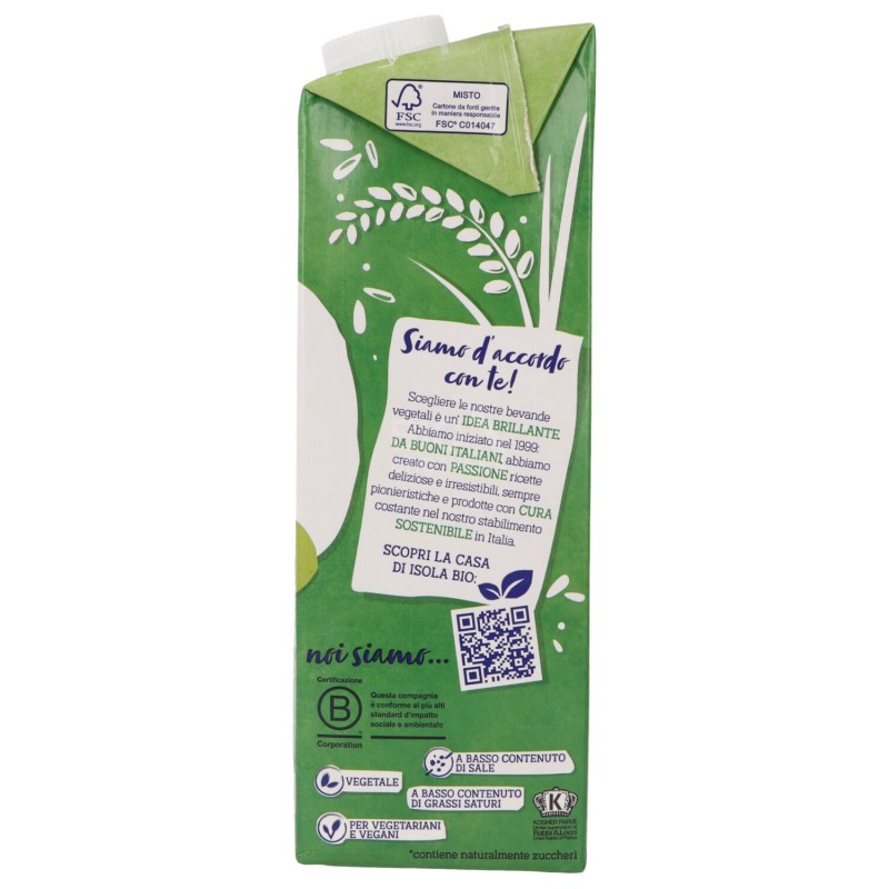 Riso nocciola bevanda vegetale