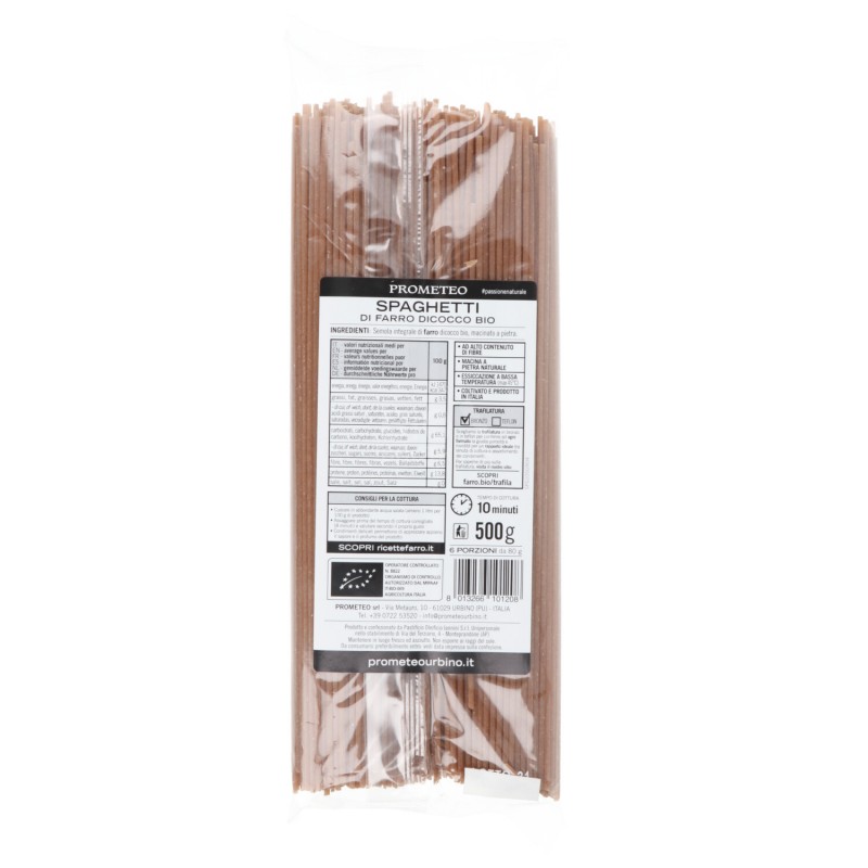 SPAGHETTI FARRO INTEGRALE 500GR 