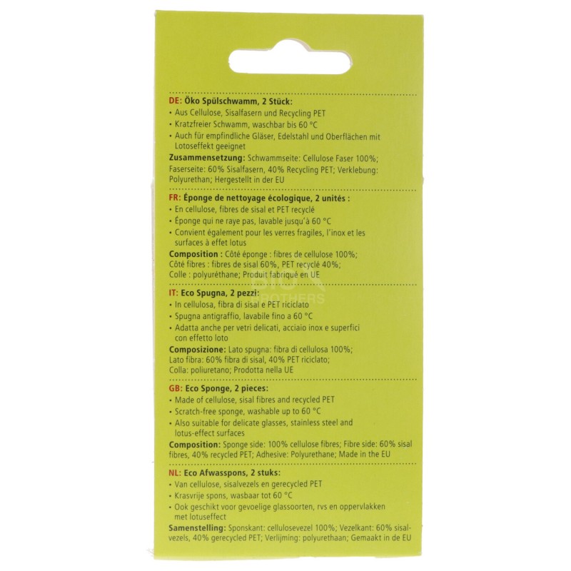 SPUGNA MULTIUSO 2PZ SONETT