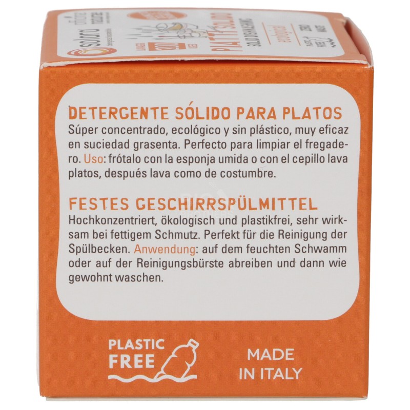 DET.PIATTI SOLIDO ARANCIA 180G