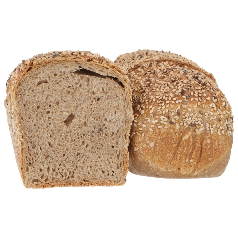 Pane bio 100% integrale ai 3 semi carrè da 2kg