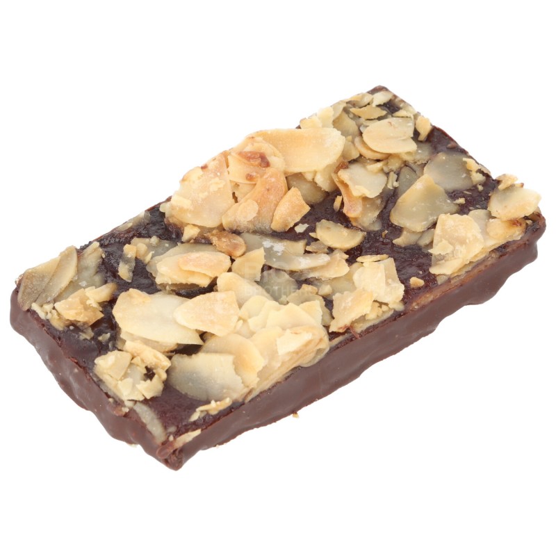 Tortina vegan ai lamponi e mandorla