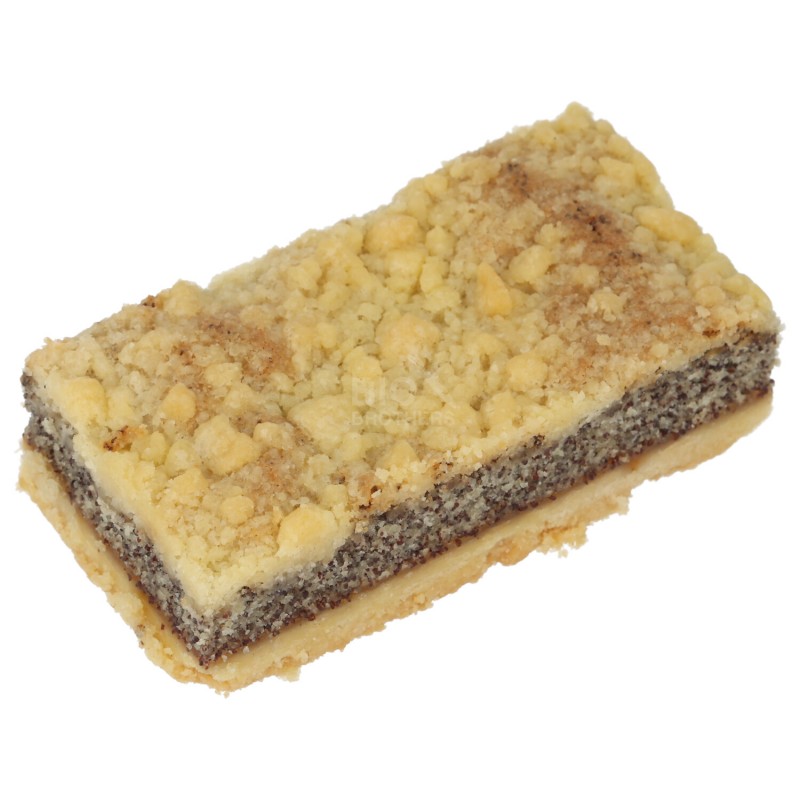 Tortina al papavero con streusel al burro