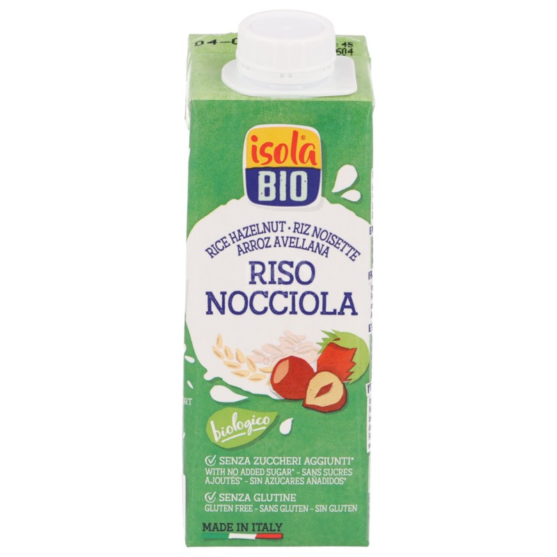 Riso nocciola bevanda monoporzione