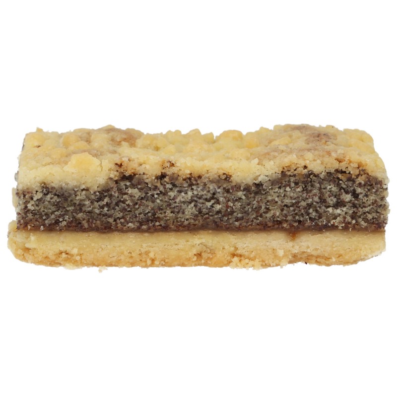 Tortina al papavero con streusel al burro