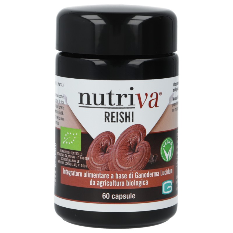 Reishi integratore alimentare in capsule biologico