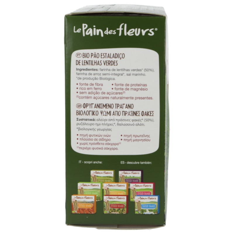 TART.TOST.LENT.VERDI 150GR PAIN