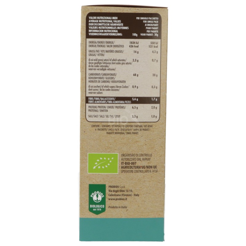 TARALLI SENZ./GLUT. ROSMARINO 180G PROBIOS