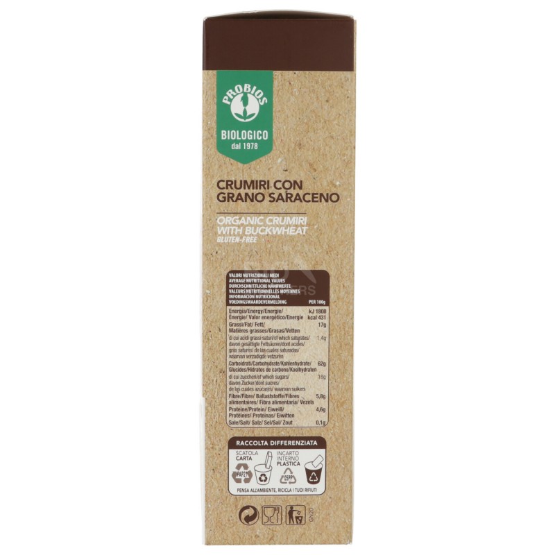 CRUMIRI GR.SARACENO 200GR PROBIOS