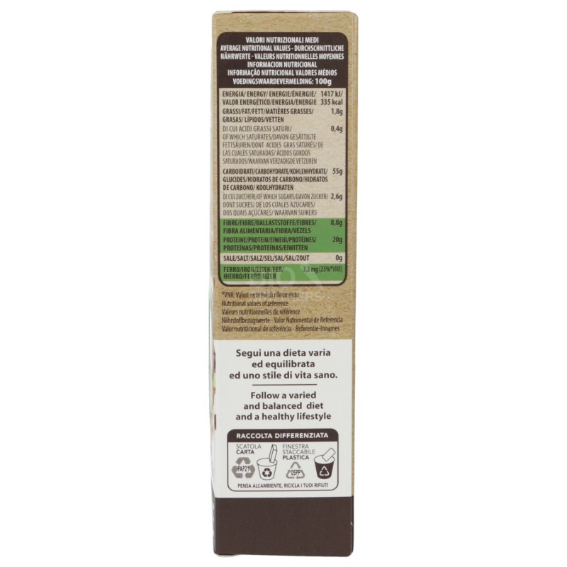 FUSILLI 100% DI PISELLI VERDI 250G PRO