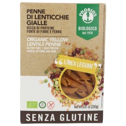 PENNE 100%LENTICCHIE GIALLE 250G