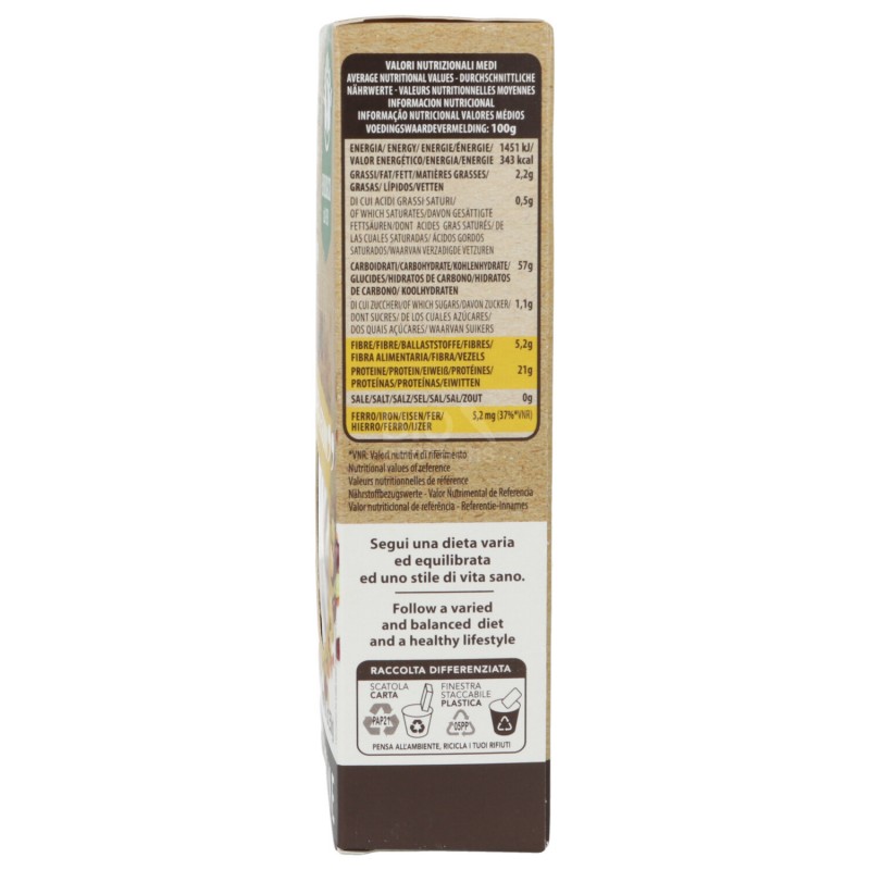 PENNE 100%LENTICCHIE GIALLE 250G