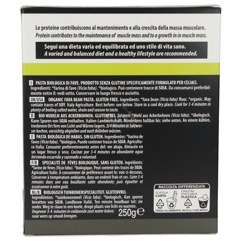 PROTEIN PASTA BLACK 250GR