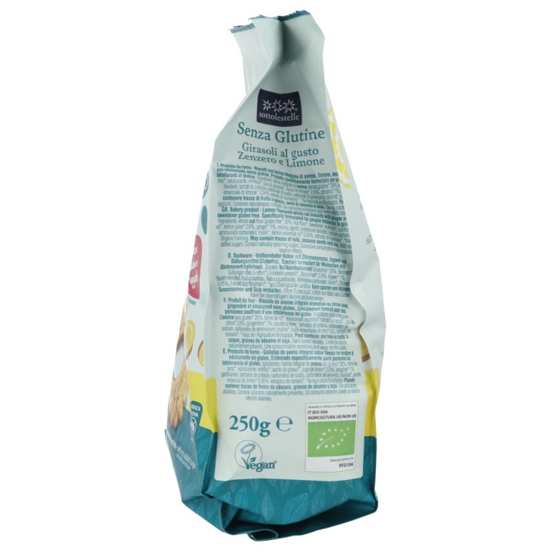 GIRASOLI LIMONE ZENZ. S/GLUT.S/Z. 250GR