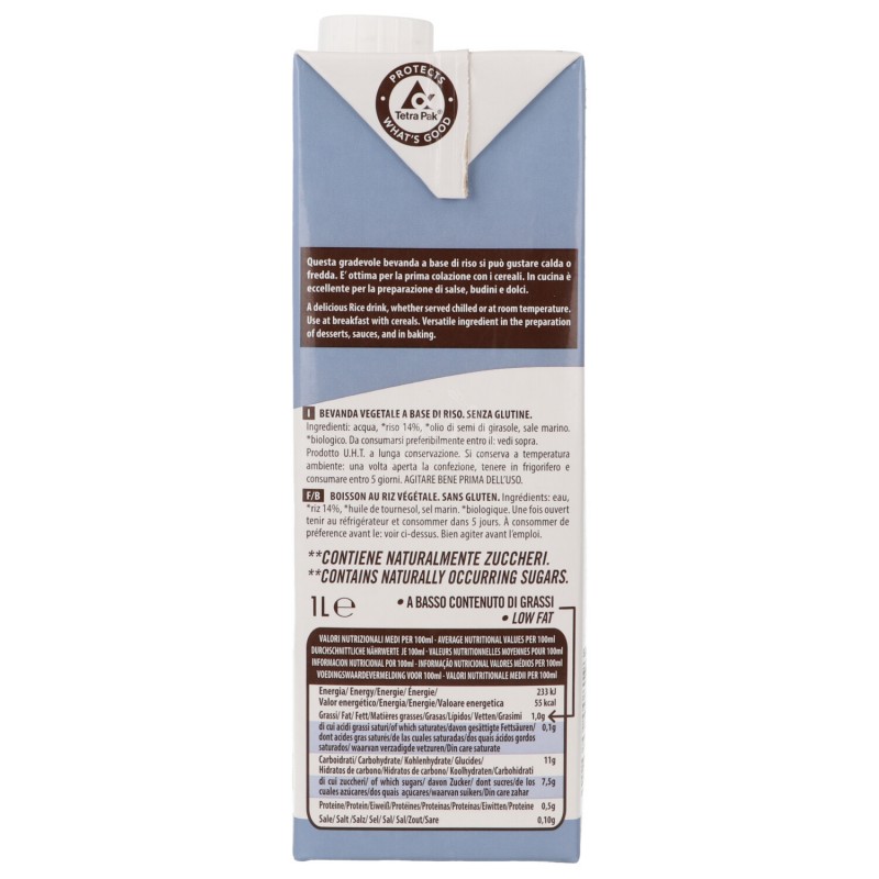 Rice&Rice bevanda riso al naturale