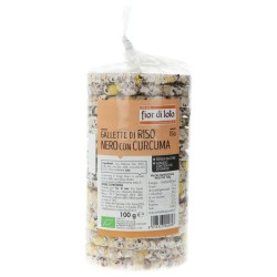 GALLETTE RISO CURCUMA 100G FDL
